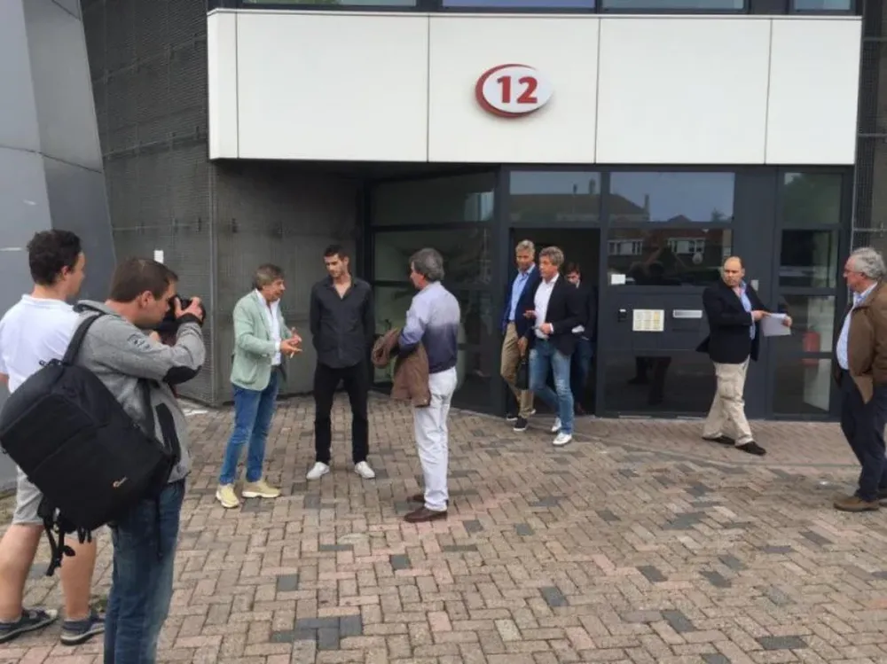 Pereiro, su padre, Casal y Ache en Holanda