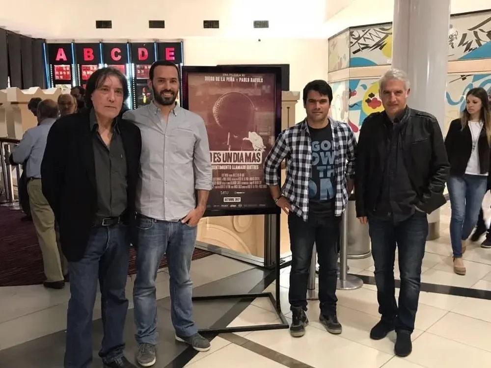 Pepe Rambao, Pablo Rafuls, Diego de la Peña y Gabriel Peluffo