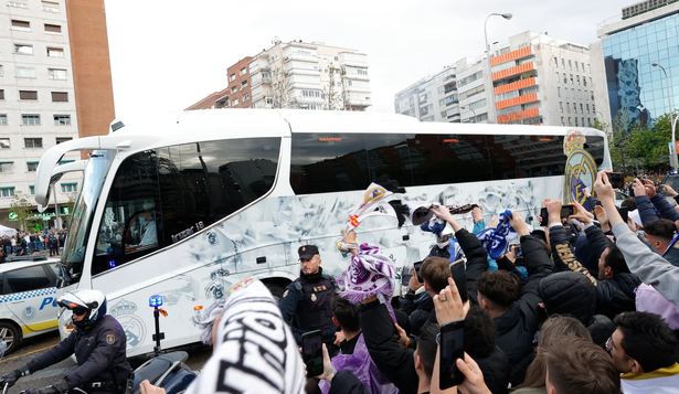 Autobus del Real Madrid