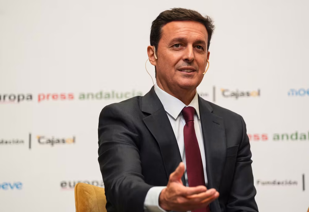 El presidente de la Diputación de Almería, Javier Aureliano García, en una imagen de archivo. (EP)