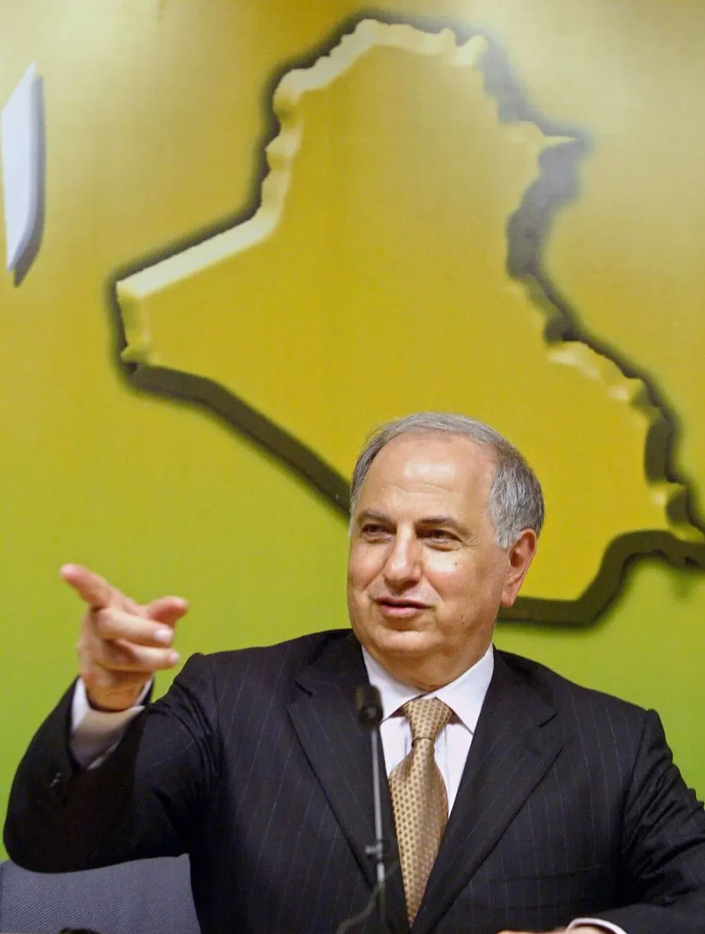 Ahmed Chalabi consiguió apoyo de EEUU contra Sadam Husein.