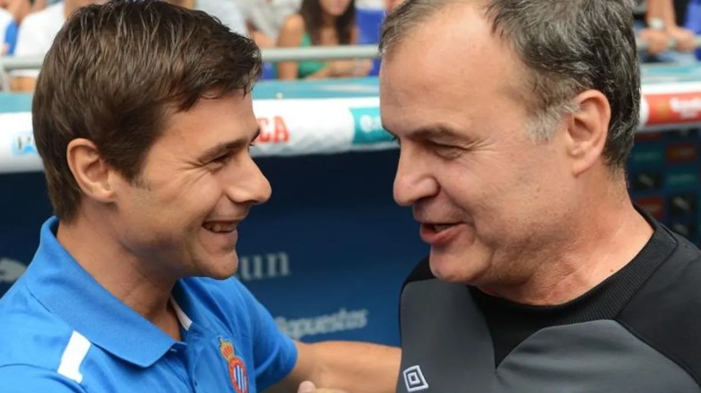 Mauricio Pochettino y Marcelo Bielsa&nbsp;