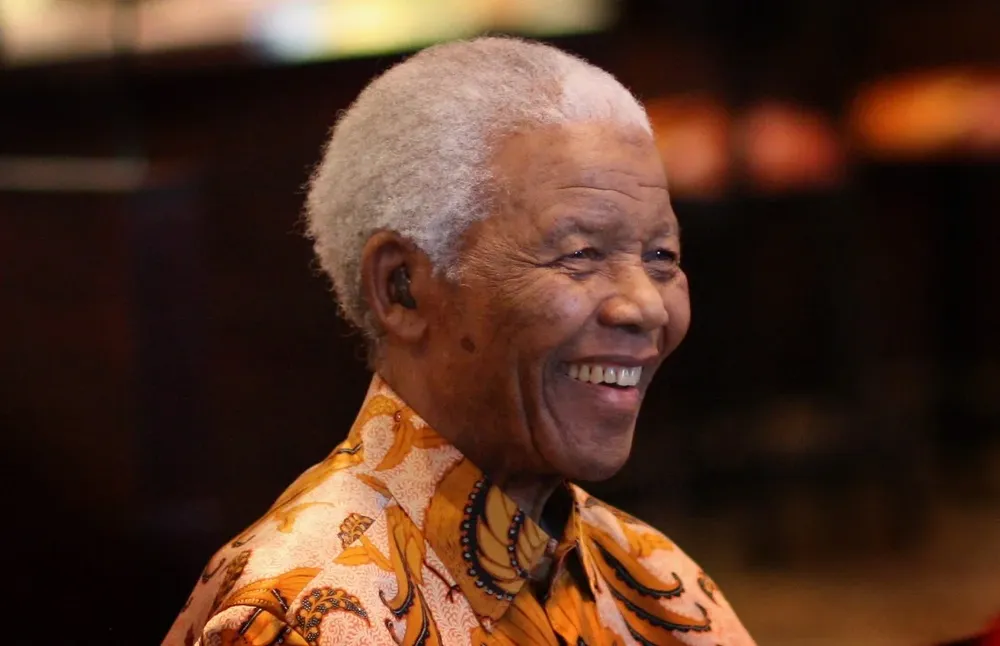 Nelson Mandela.