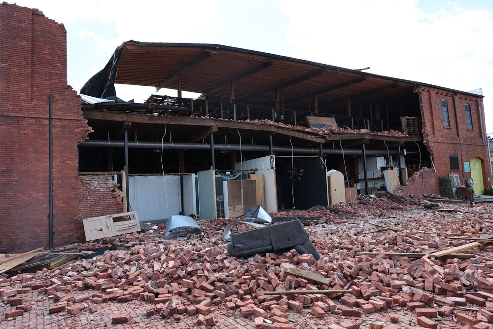 La devastaci&oacute;n que dej&oacute; Helene en Valdosta, Georgia