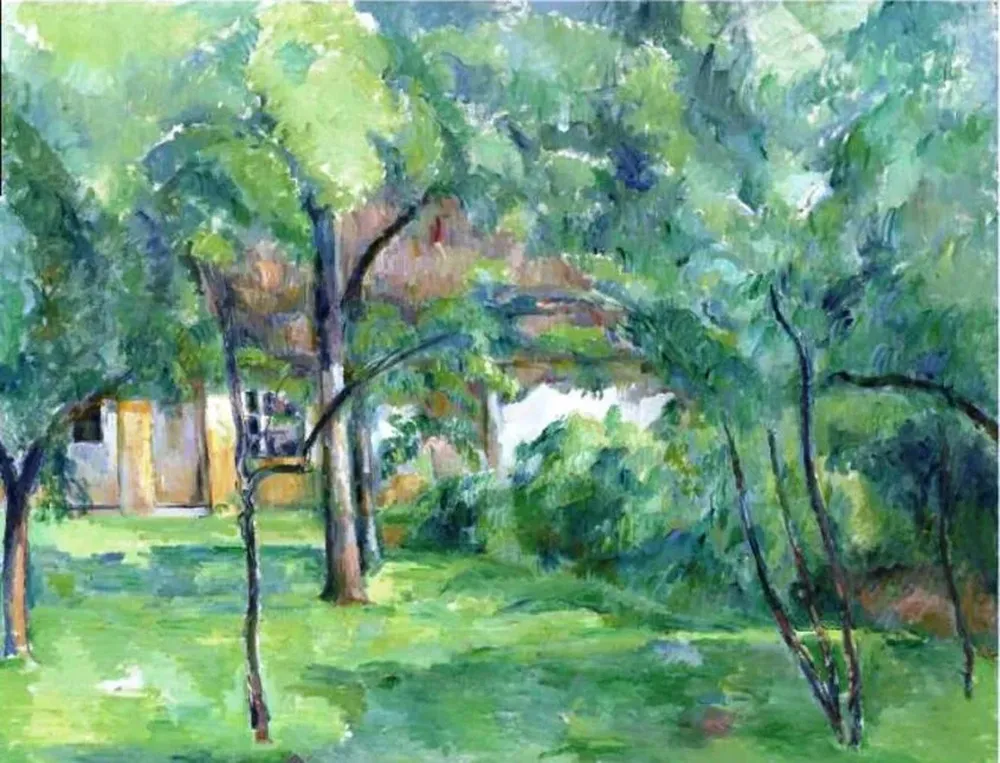 La obra Ferme en Normandie, été (Hattenville), del pintor Paul Cézanne