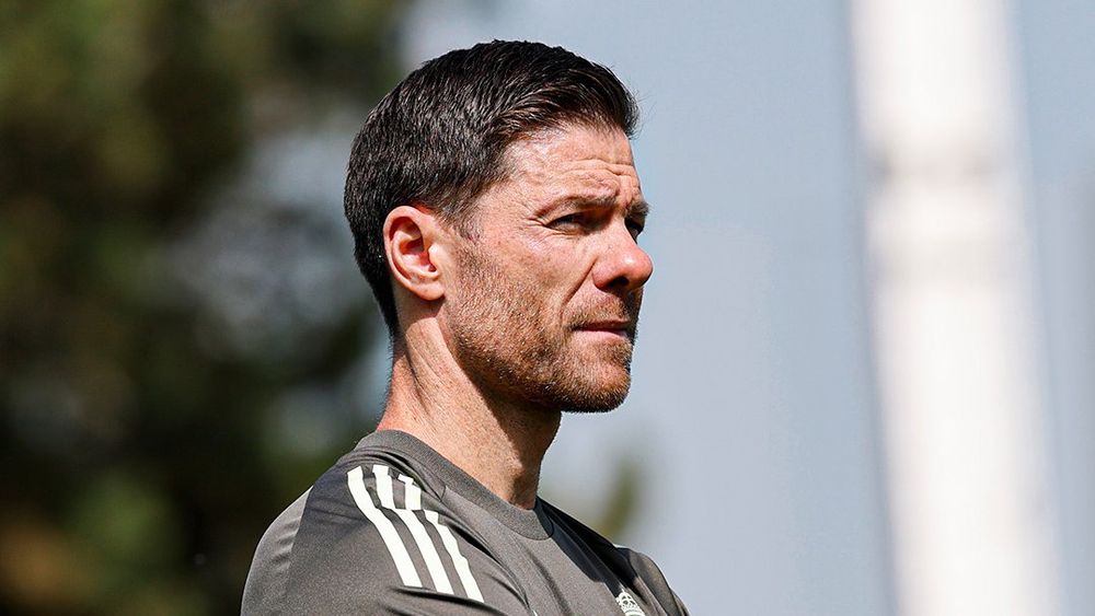 Xabi Alonso en su primer día en Real Madrid Xabi Alonso en su primer día en Real Madrid