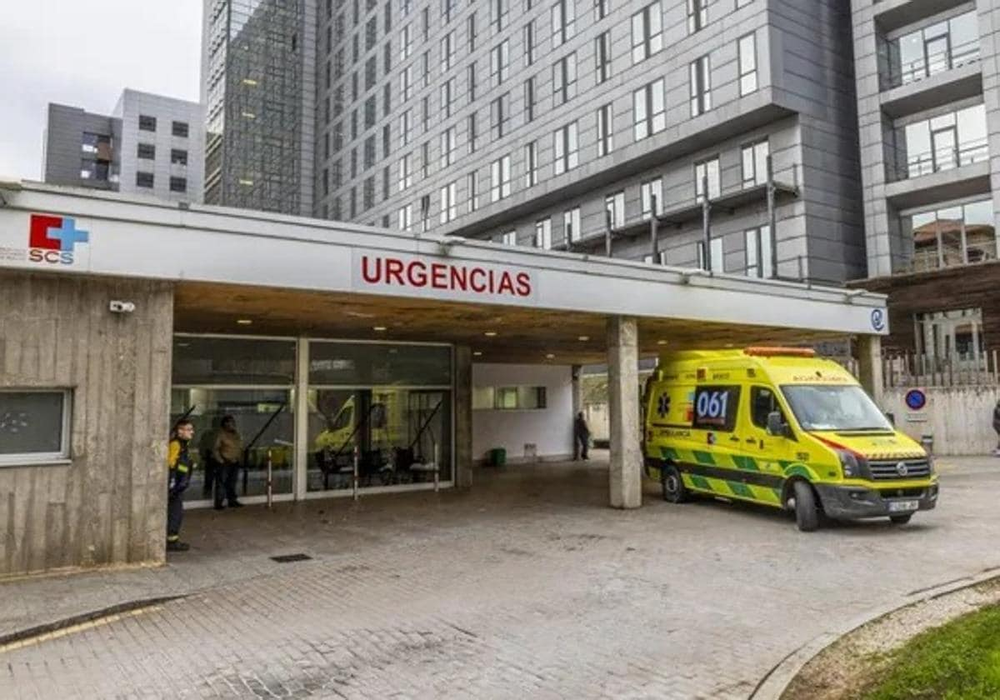 Entrada de Urgencias del Hospital Marqués de Valdecilla