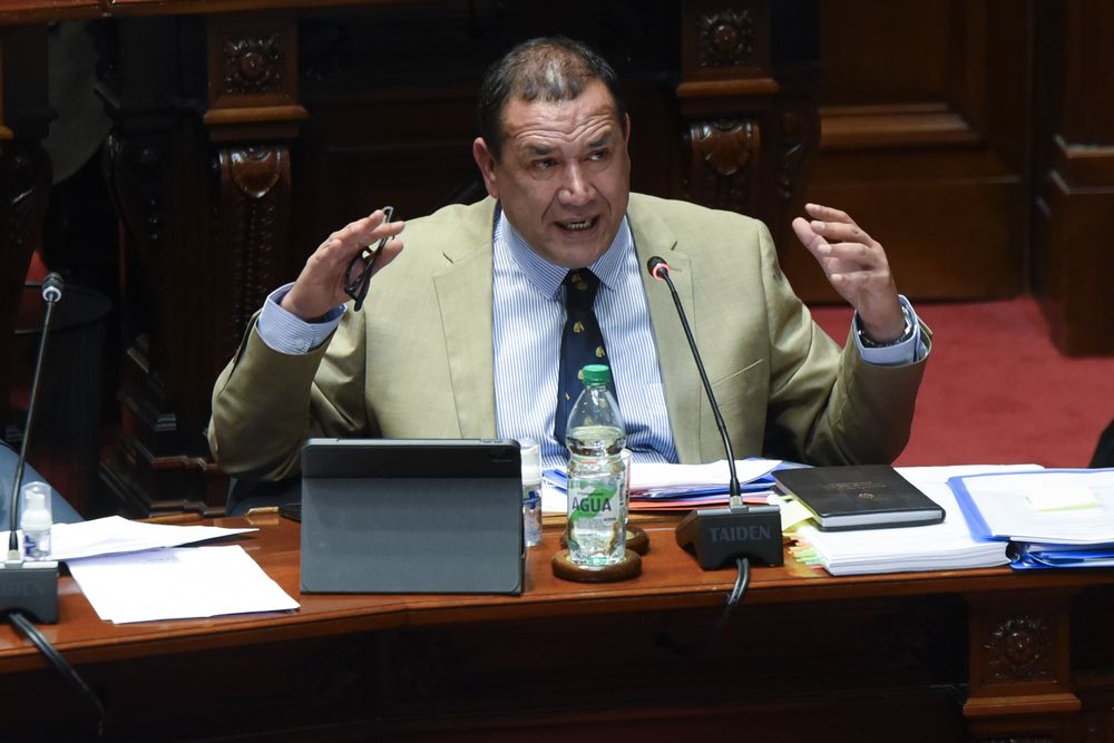 El senador del Partido Nacional, Sebastián Da Silva﻿