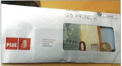 La UCO revela que el PSOE entregó sobres con dinero en efectivo a Ábalos y Koldo.&nbsp;