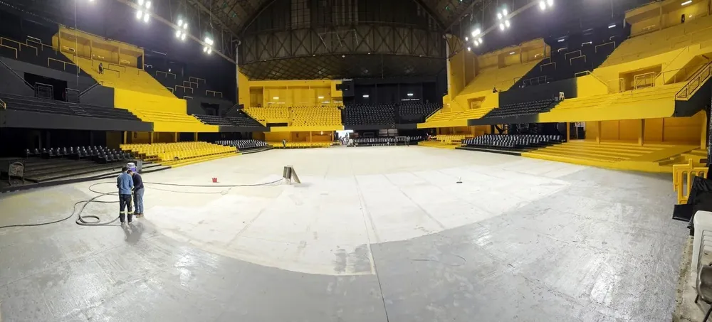 Peñarol mostró cómo está quedando el Palacio Cr. Gastón Guelfi con las refacciones