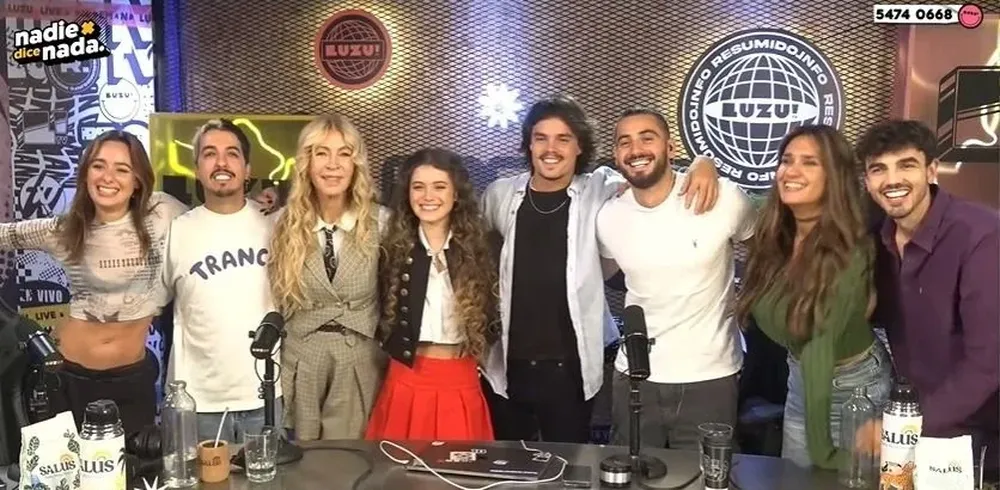 Cris Morena y los protagonistas de Margarita en LuzuTV