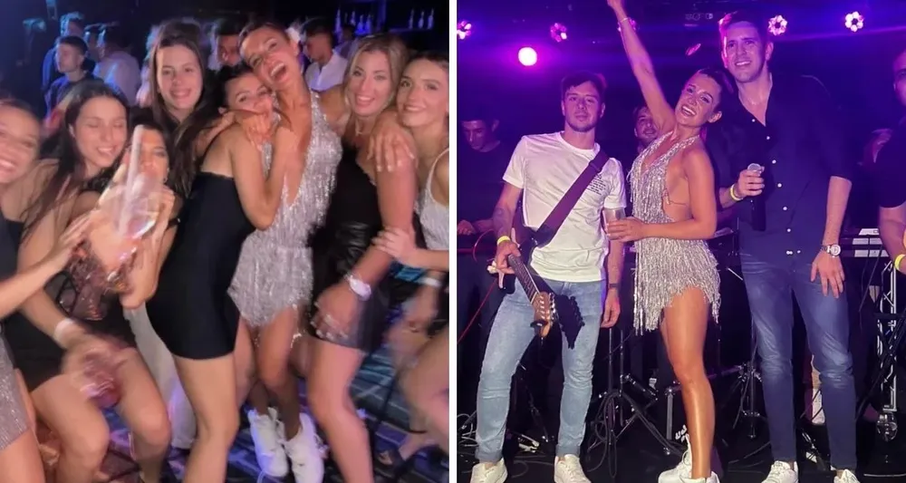 El festejo de cumpleaños de Camila Homs