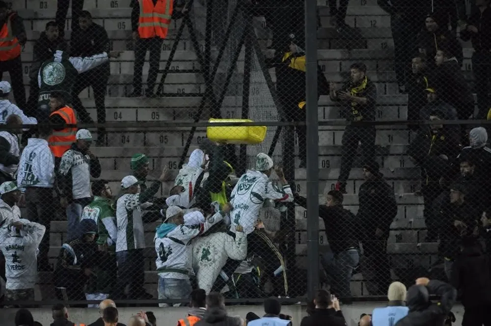 La pelea en el Campeón del Siglo