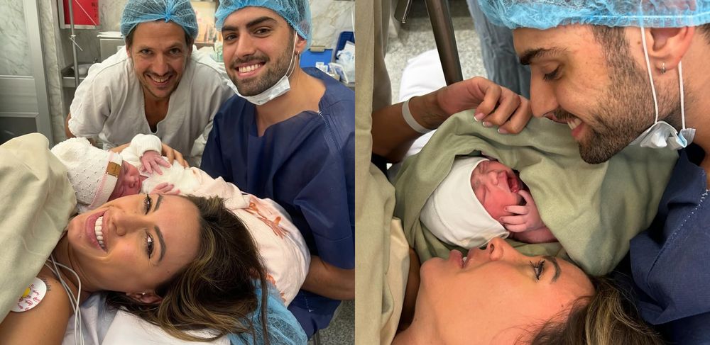 Giannina Silva y Gonzalo Zaugg recibieron a su primera hija, Isabella