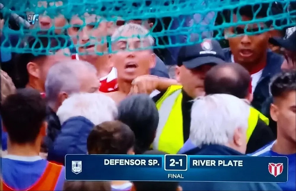 Christian “Keke” Almeida en los incidentes