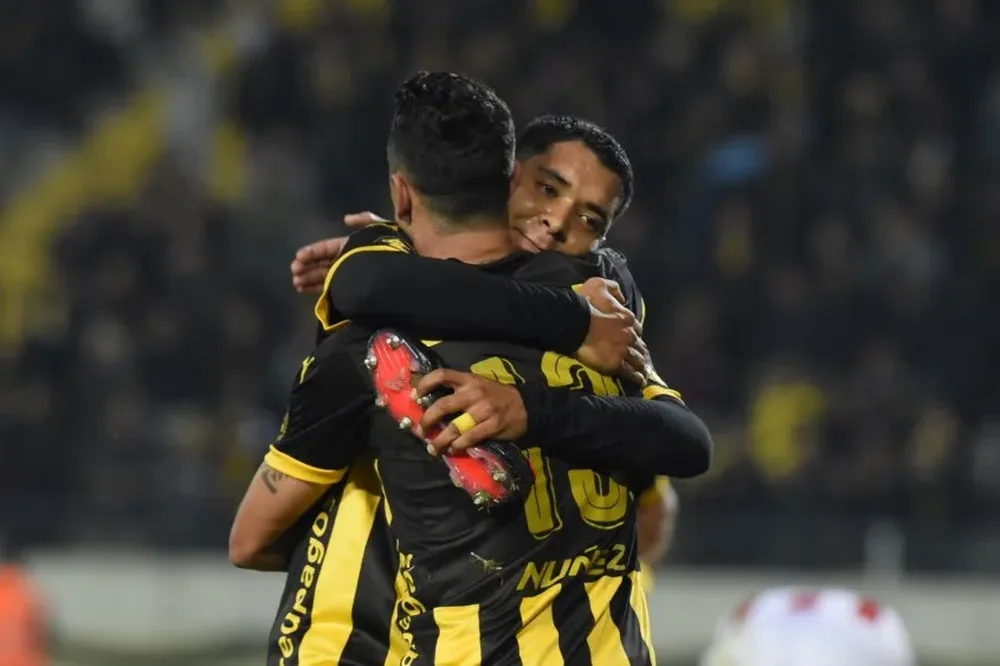 Cristian Palacios y Fabián Estoyanoff