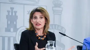 La ministra para la Transición Ecológica, Teresa Ribera
