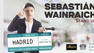 Sebastián Wainraich, de gira por España.