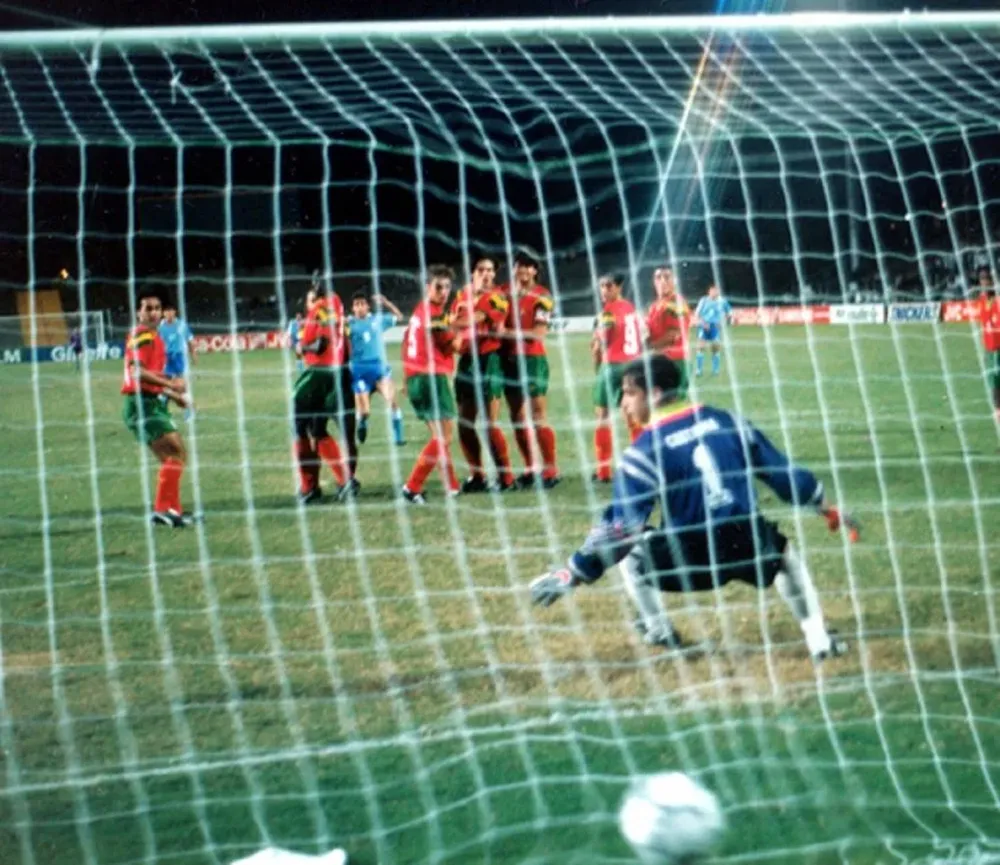 Uno de los goles de ONeill ante Australia