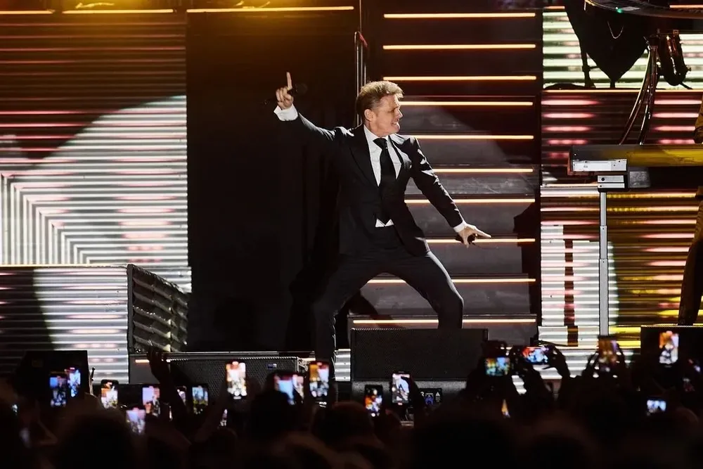 Luis Miguel en vivo.
