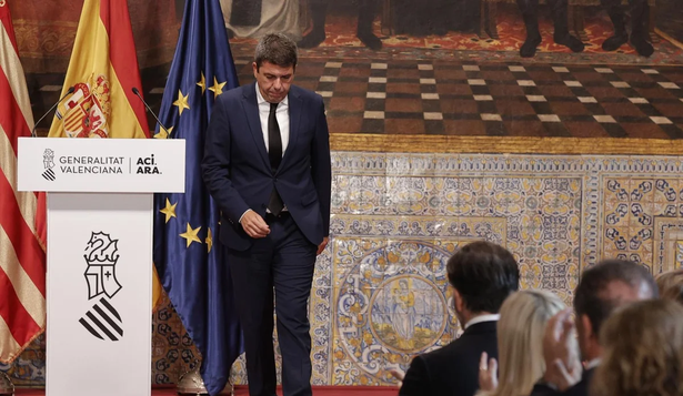 El presidente del la Generalidad valenciana Carlos Mazón.