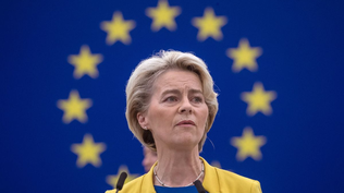 La presidenta de la Unión Europea, Úrsula Von der Leyen.