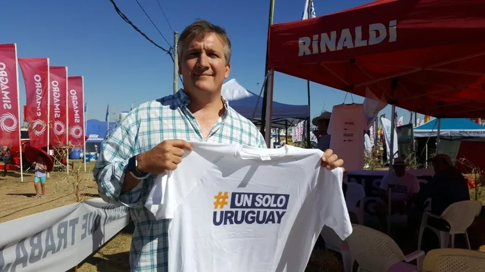 Philip Winter, delegado por Soriano en la organización del movimiento Un solo Uruguay.