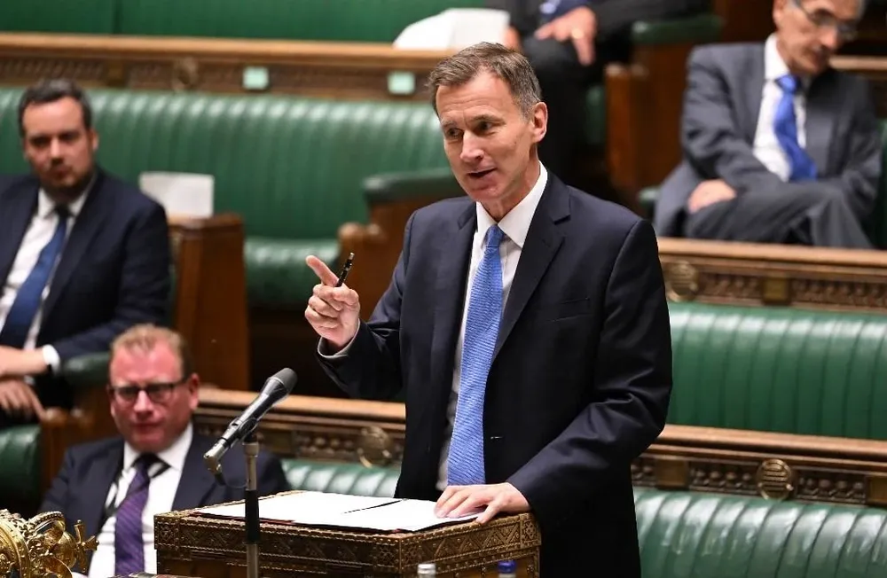 Hunt, ministro de Finanzas británico