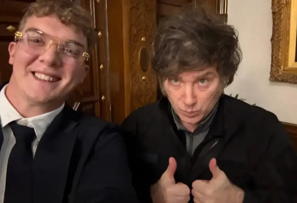 Hayden Mark Davis, presunto creador de $Libra, se reunió con el presidente Javier Milei en la Casa Rosada.