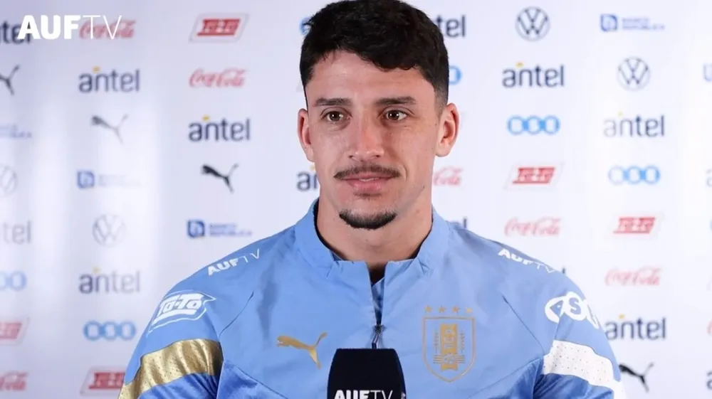 Joaquín Piquerez busca jugar algunos minutos con Uruguay ante Corea del Sur