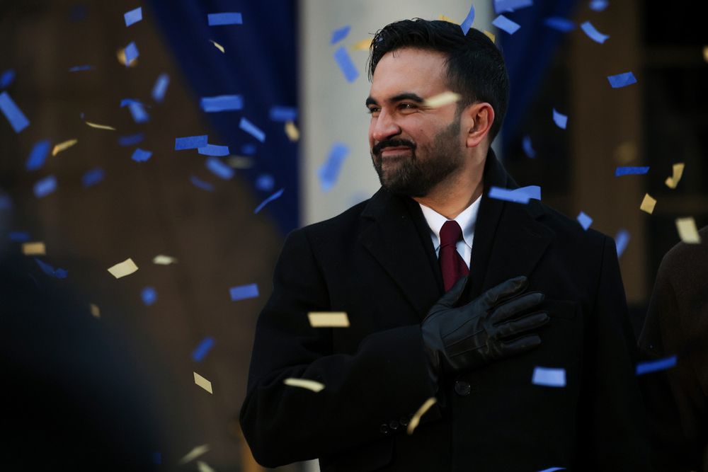 Zohran Mamdani - 1-1-26 - AP