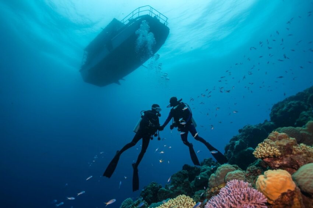 Los cuerpos de los buzos italianos fueron recuperados de la cueva submarina en Maldivas.&nbsp;