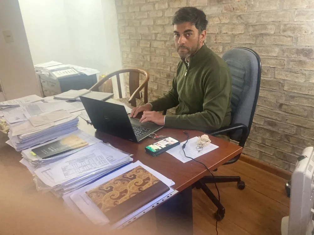 El teniente Nelson Duarte