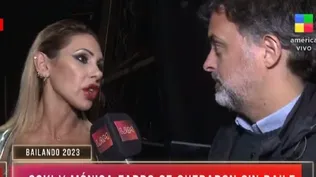 Farro no ocultó su enojo con la producción