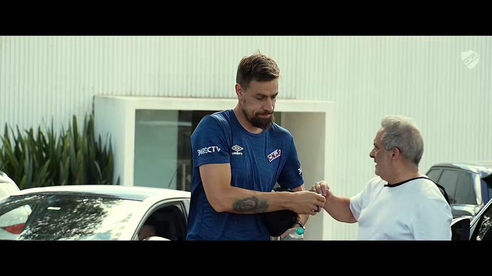 Sebastián Coates en las finales ante Peñarol