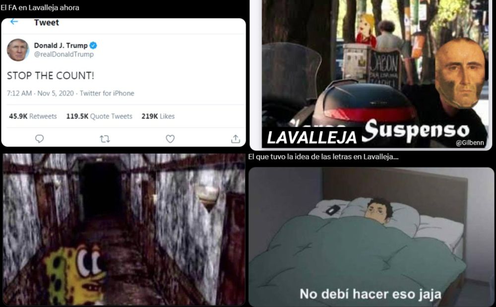 Memes tras elecciones en Lavalleja