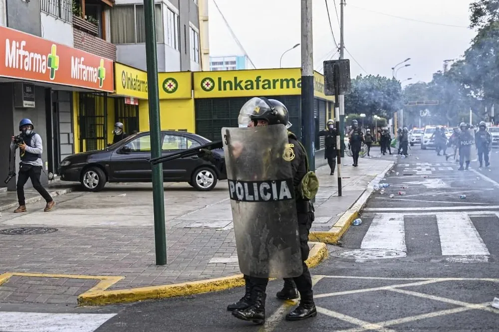 Las protestas en Perú