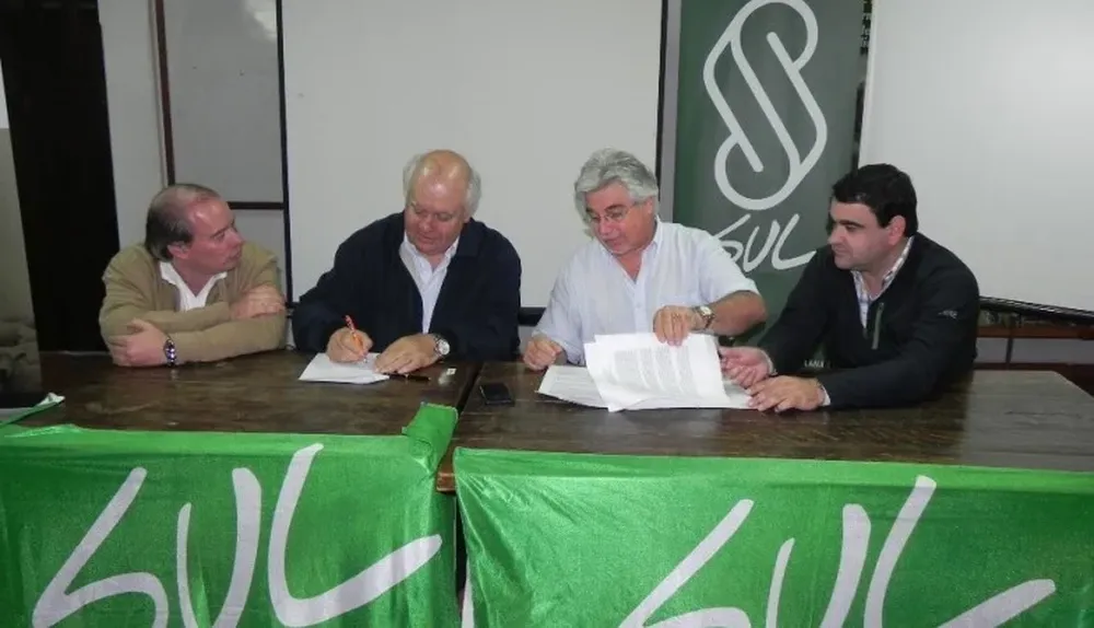 Fabio Montossi, Fernando Pérez Abella, Tabaré Aguerre y Joaquín Martinicorena.