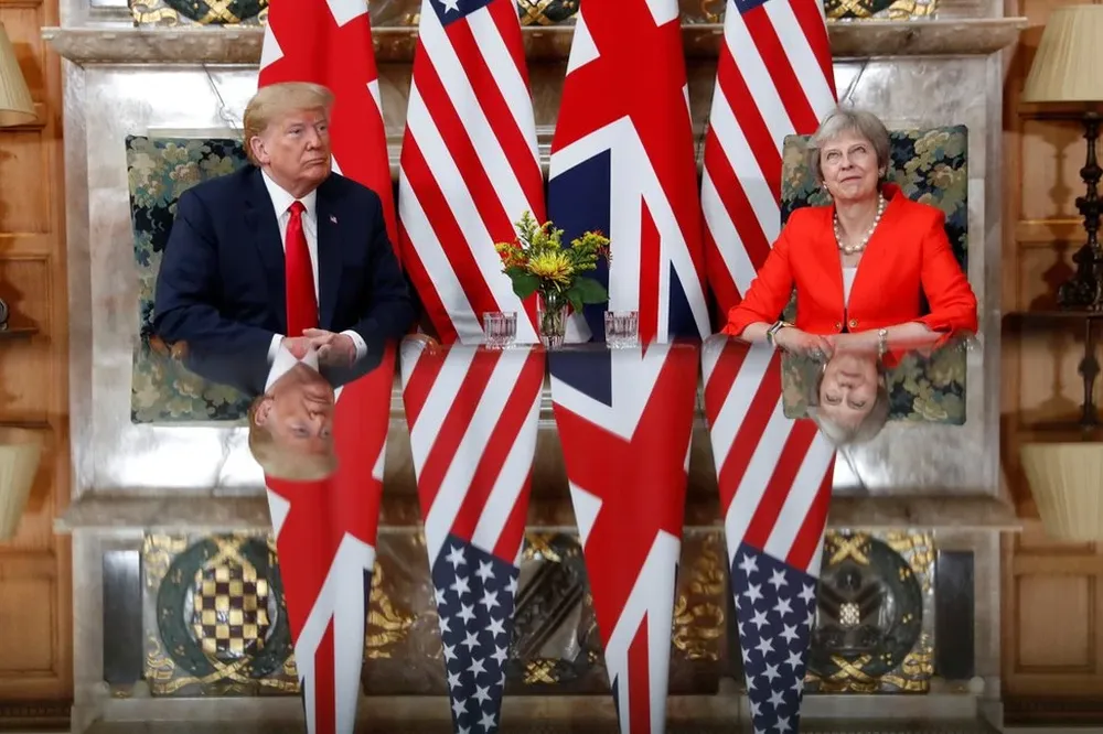 El uso del inflable, llamado nullbebé Trumpnull, estuvo autorizado por el gobierno de Londres para ser usado en la protesta.
