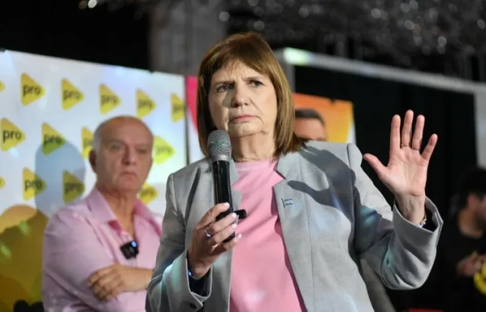 La precandidata presidencial del PRO Patricia Bullrich