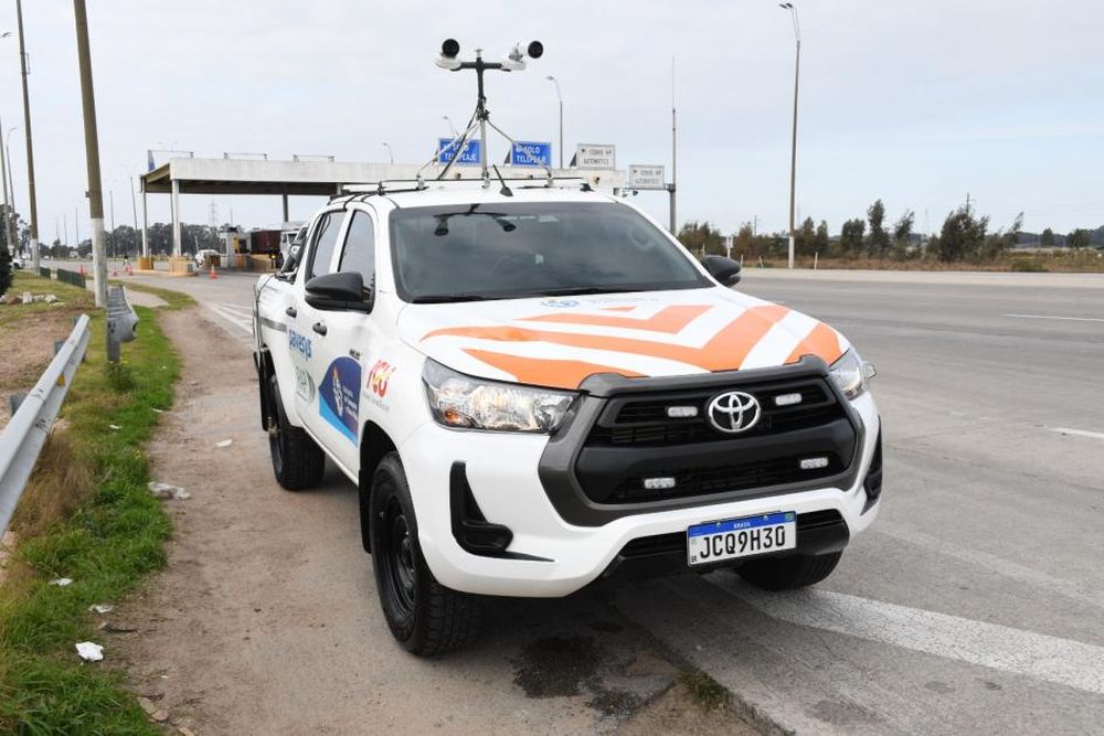 La camioneta que recorrerá las rutas nacionales