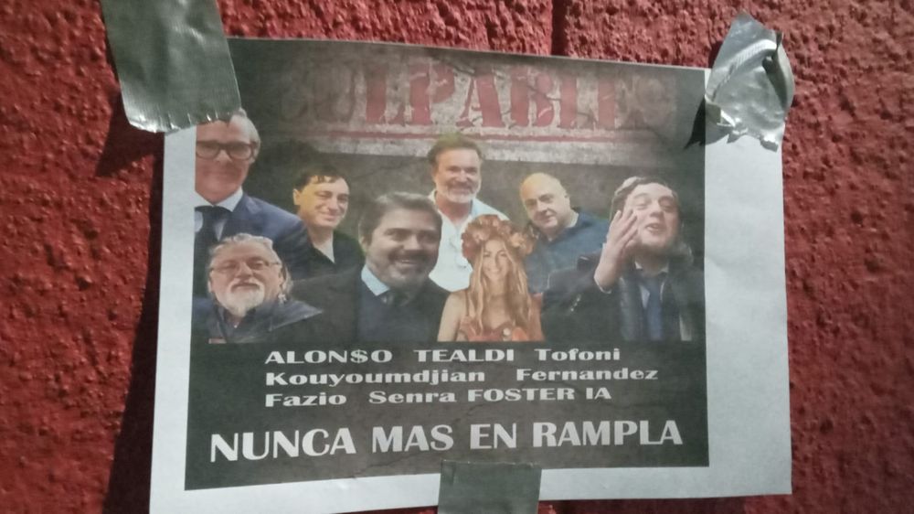 La bronca de los hinchas de Rampla Juniors
