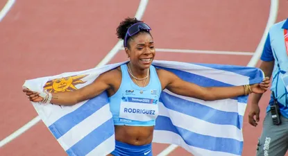 Déborah Rodríguez consiguió una medalla de plata en 800 y Uruguay llegó a nueve preseas en los Juegos Panamericanos
