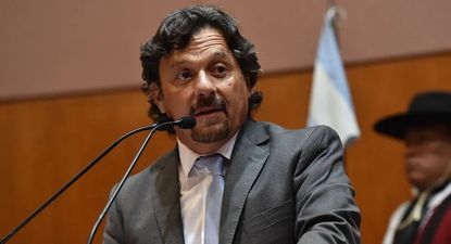 El gobernador salteño Gustavo Sáenz.