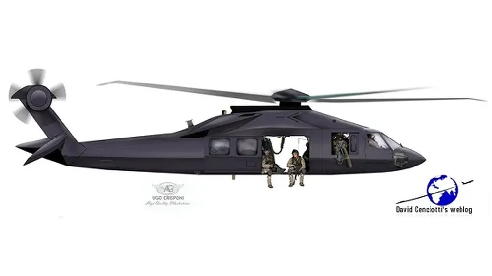 Así se vería el Stealth Black Hawk