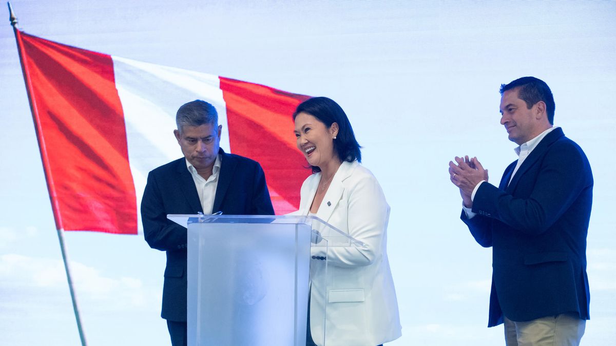 Keiko Fujimori y Rafael 