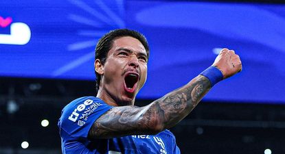 Darwin Núñez celebró un gol para Al-Hilal en la Saudi Pro League