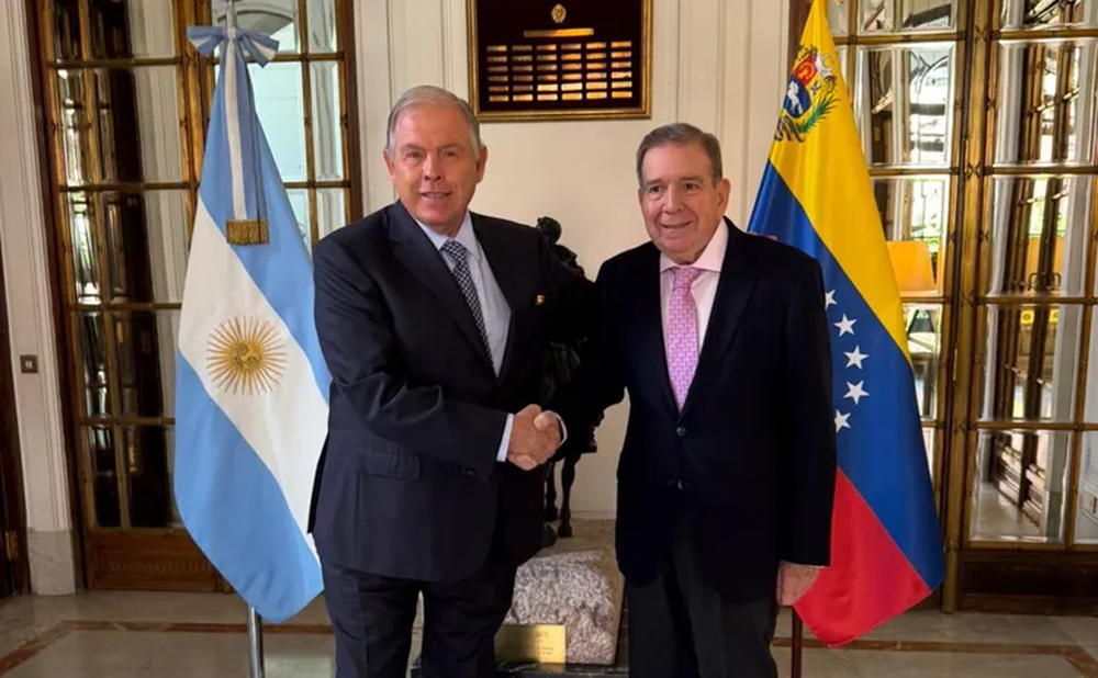 Gerardo Werthein y Edmundo González Urrutia