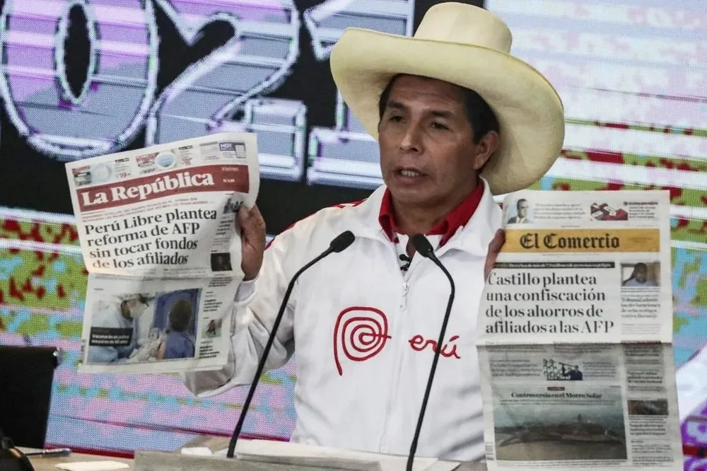 El expresidente Pedro Castillo