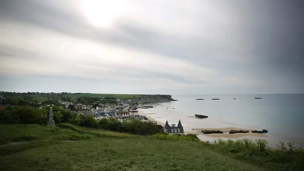 El Canal de la Mancha, ubicado entre Reino Unido y Francia.